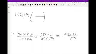 CHEM101 6 16 Mass percent as a conversion factor