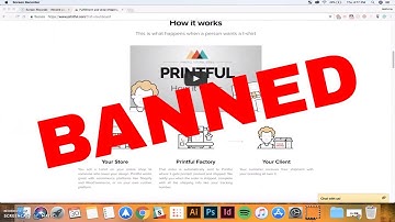 BANNED SKILLSHARE COURSE - Earn Passive Income from Printful & Etsy - Intro Video