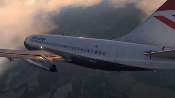 X PLANE 11 FULL VR 11.50b9 I VULKAN METAL I 737 200 I Flying from Dublin to London