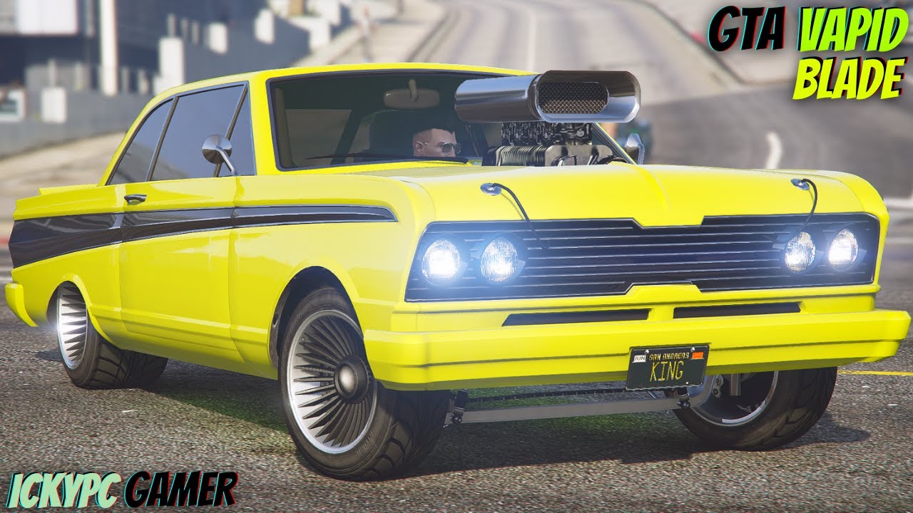 GTA 5 Online : Vapid Blade Customization & Review | Sale GTA 5 Online : Vapid Blade Customization & Review | Sale