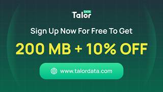 TalorData Proxy Free Trial Available Profile