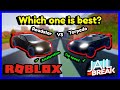 WHICH VEHICLE IS THE BEST?! | ROBLOX JAILBREAK