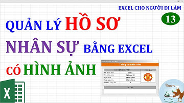 Excel cho người đi làm | #13 Quản lý nhân sự bằng Excel (có hình ảnh)