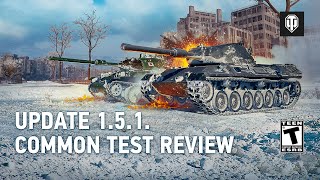 Update 1.5.1 Common Test: Medium Tanks Rebalancing