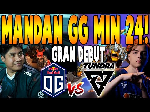 OG vs TUNDRA [BO1] - GRAN DEBUT "WISPER, 23SAVAGE vs NIGHTFALL, LORENOF" - BLAST SLAM I DOTA 2