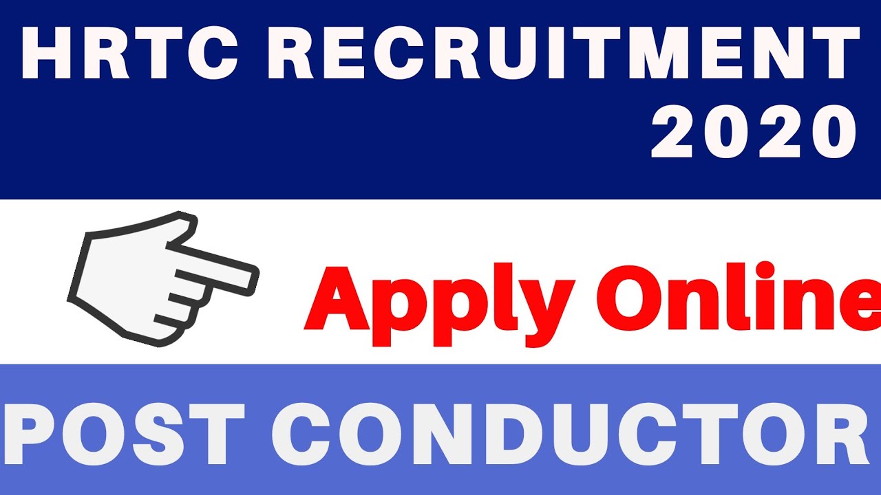 HRTC Conductor Recruitment 2020 | HRTC Recruitment 2019 Conductor Jobs Vacancy | Bharti |