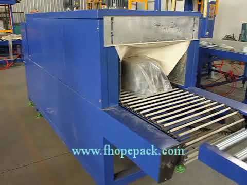 Aluminum profiles shrink wrapping machine and board packing machine