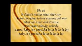 The Beatles - Baby It's You (Lyrics)