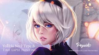 2B  Nier Automata  Time Lapse