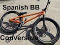 Spanish Bottom Bracket Conversion