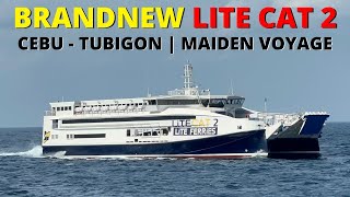 Cebu to Tubigon, Bohol | Lite Cat 2 Maiden Voyage | Philippines Travel