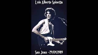 Luis Alberto Spinetta - San Juan (04/1989)