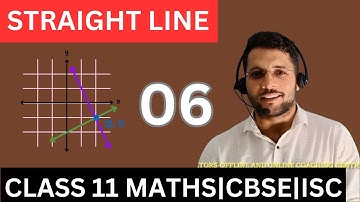 Straight line 06|Class 11 Maths|CBSE/ISC