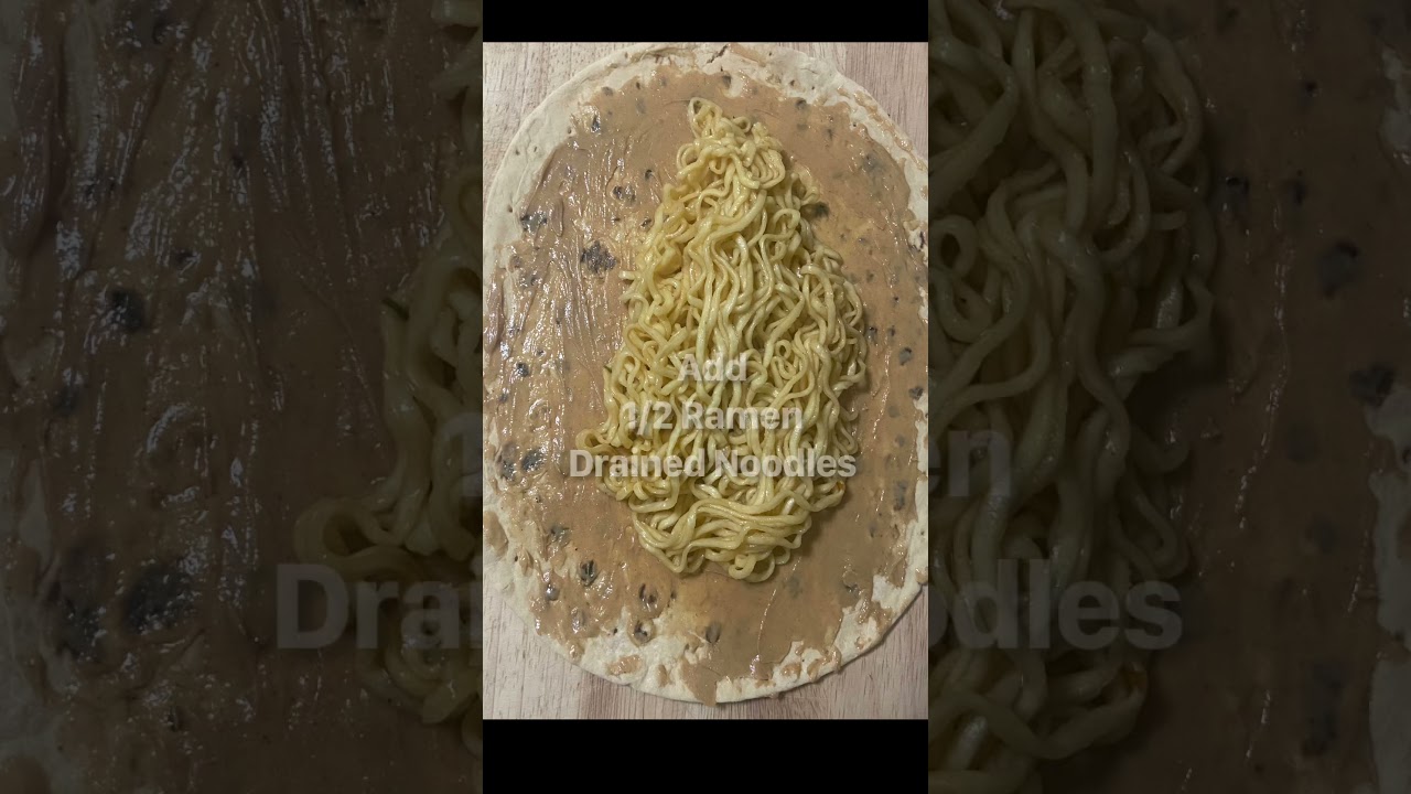 Ramen Noodle Wrap Recipe