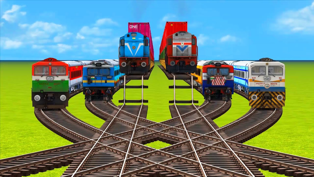 6-very-dangerous-railroad-crossing-6-train-crossing-on-bumpy-forked