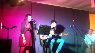 Paige & Jeremy. Twist and Shout cover.      With Anthony