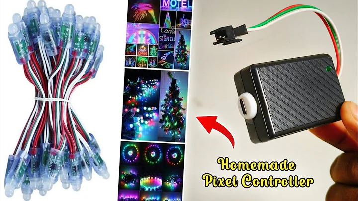 Diy Pixel Led Controller || RGB Pixel Led || Pixel Led New Controller