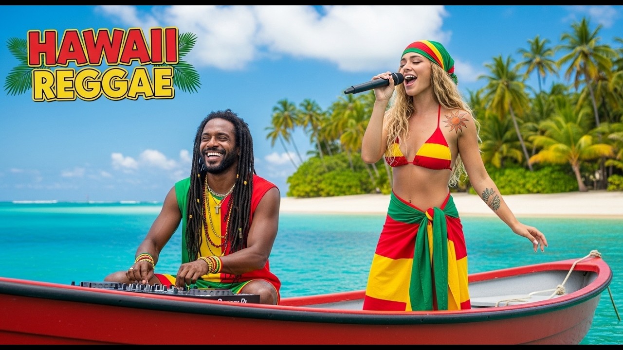 🌺 Sunset Over Paradise – Smooth Hawaiian Reggae Waves for Beachside Relaxing, Island Dancing & Endl