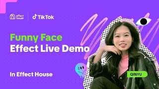Create a Funny Face Effect Using the Face Distortion Template For Effect House screenshot 4