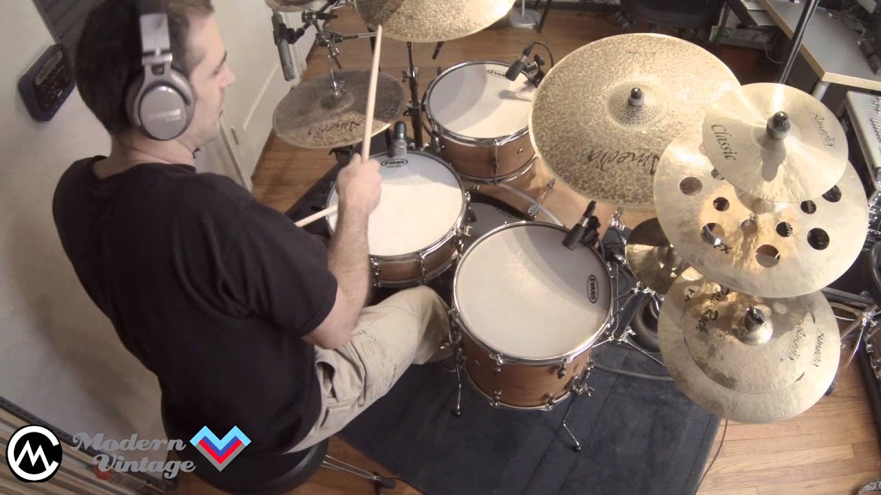 Cold Mountain Drums Modern Vintage Demo (Cherry/Poplar/Cherry) YouTube