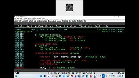 13 Mainframe cobol Search and Search All
