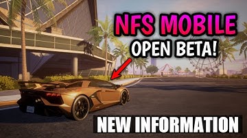 ( Need For Speed ) NFS Mobile | Open BETA ?🔥 + New Information
