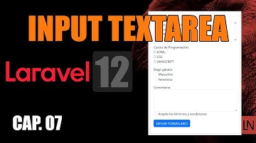 🚀 Cómo Crear un Input Textarea en Formularios con Laravel Blade | Validación y Mejores Prácticas