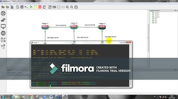 Routing Static 3 Router dengan GNS3