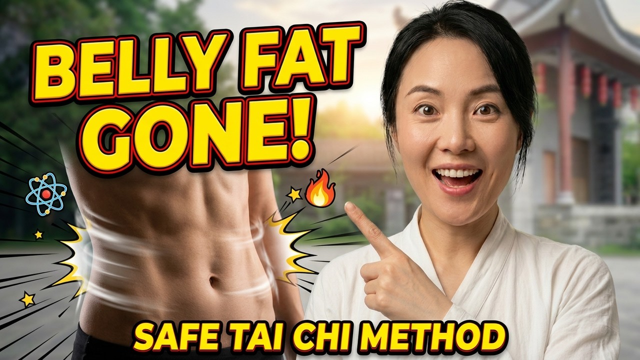 Безопасные упражнения кунг-фу для избавления от жира на животе и похудения | Простые упражнения д...