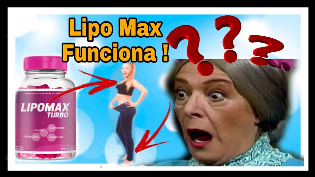 Lipo max turbo emagrecedor + atividade fisica em casa ! Lipo Max tubo ...