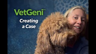 How to Create Your First Case in VetGeni screenshot 1