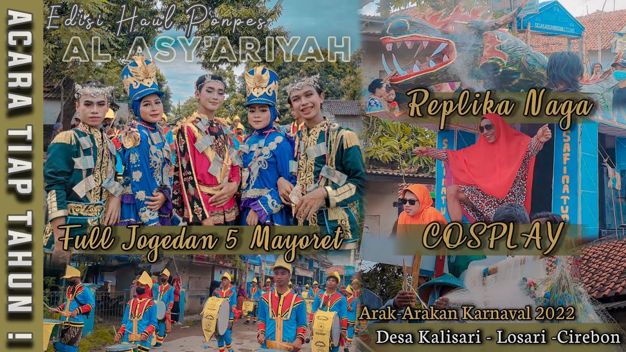 Drumband Al Asy'ariyah edisi Karnaval Arak Arakan ds. Kalisari - Losari - Cirebon 2022