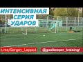 ИНТЕНСИВНАЯ СЕРИЯ УДАРОВ ПО ВОРОТАМ || СКОРОСТНО - СИЛОВАЯ РАБОТА ВРАТАРЯ⭐