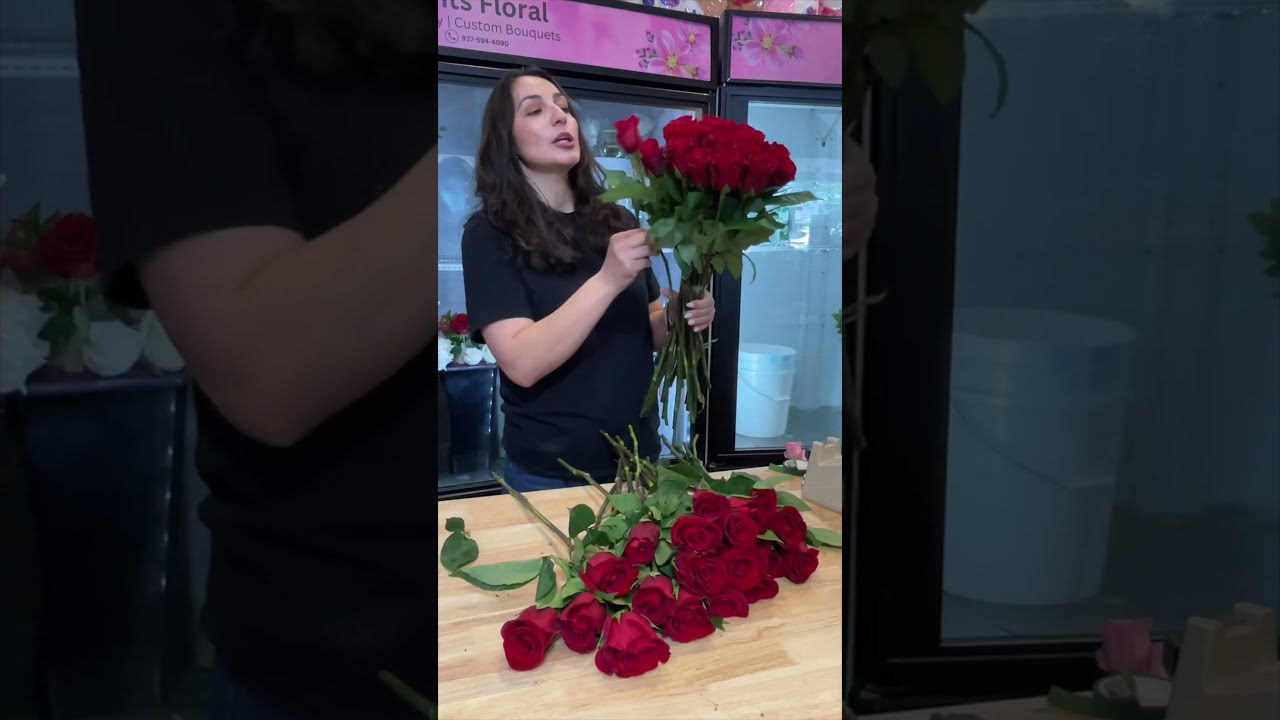 40 Rose Bouquet Flowers