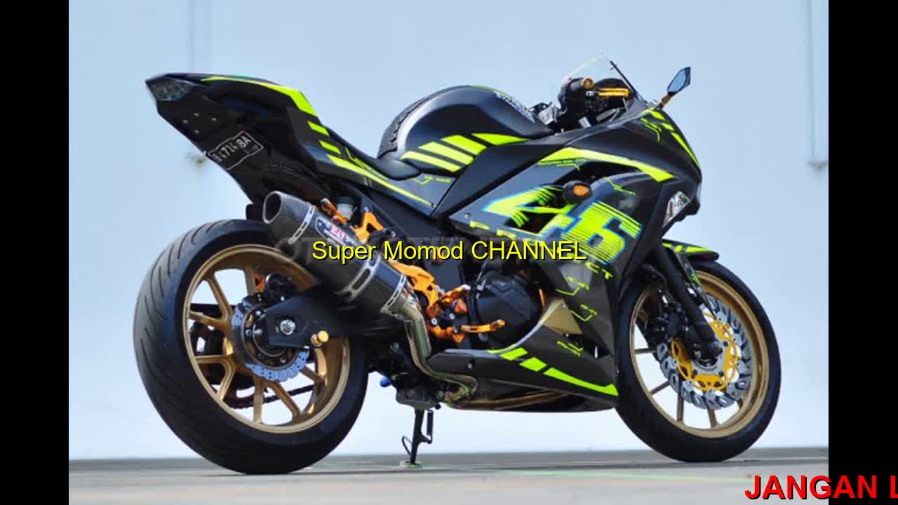 Koleksi Modifikasi Motor  Vixion  Ala Ninja 250 2021 