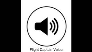 Sound Effects - Flight Captain Voice