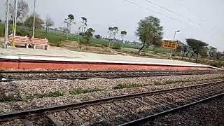 Journey from Katar Singh Wala To Bathinda Railway Station | Electrification work update