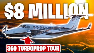 $8 Million Beechcraft King Air 360 Turboprop Tour