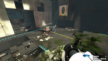 Portal 2 Challenge - The Courtesy Call - Cube Momentum