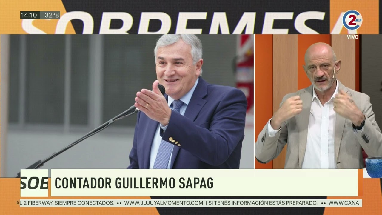 Sobremesa: Guillermo Sapag