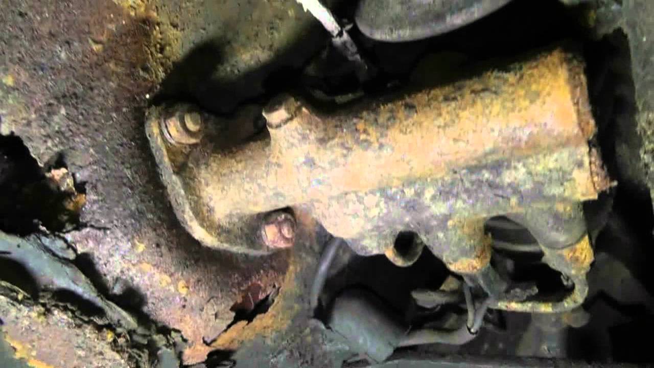 1973 Porsche 914 - Removed the fuel tank