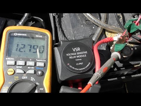 Voltage Sensitive Relay (VSR) installation