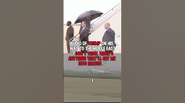 Trump says he doesn