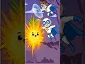 Superhero Clash ⚡ Monster Cartoon Fight | Shorts