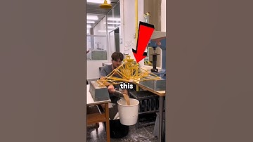 Exam For Architecture Students | Bridge made out of pasta #shorts
