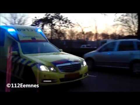 A1 ambulance 09-135 naar medisch incident Eemnes