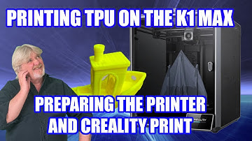 Mastering TPU 3D Printing on the Creality K1 Max: Step-by-Step Guide!