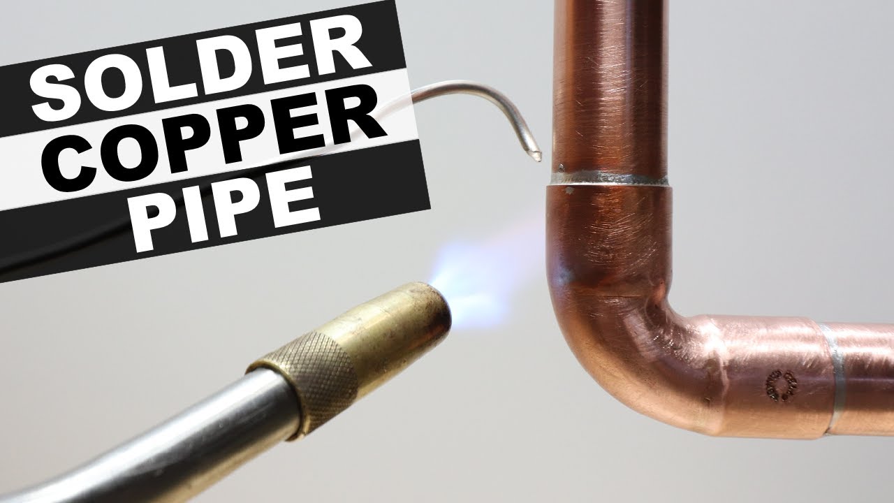 Bernzomatic, How To Solder Copper Pipe