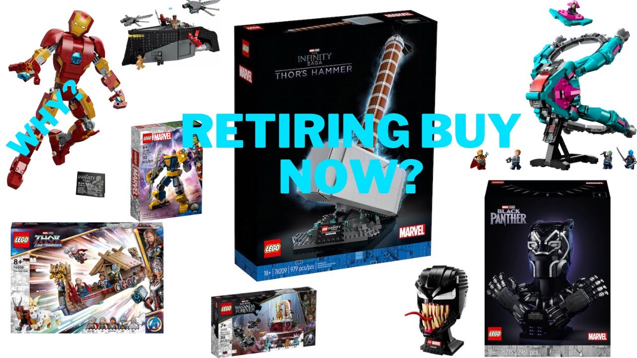 Retiring Lego Marvel Sets 2023! Buy some NOW!