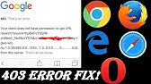 How To Fix Roblox 403 Forbidden Error Google Chrome Youtube - roblox 403 forbidden